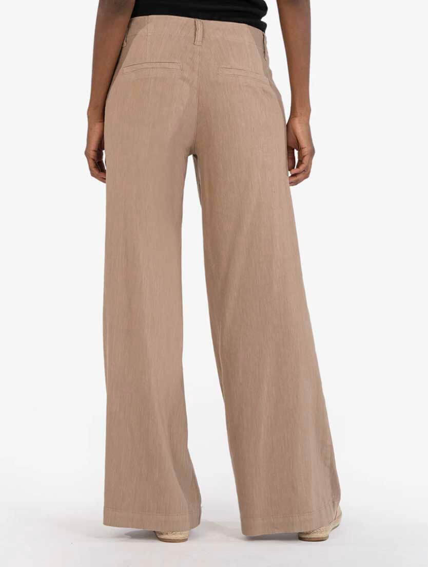 Kut From The Kloth Meg Linen Wide Leg Pant