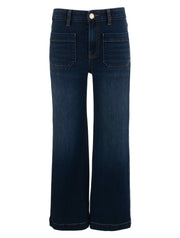 Kut From The Kloth Meg High Rise Wide Leg Jean With Patch Pockets