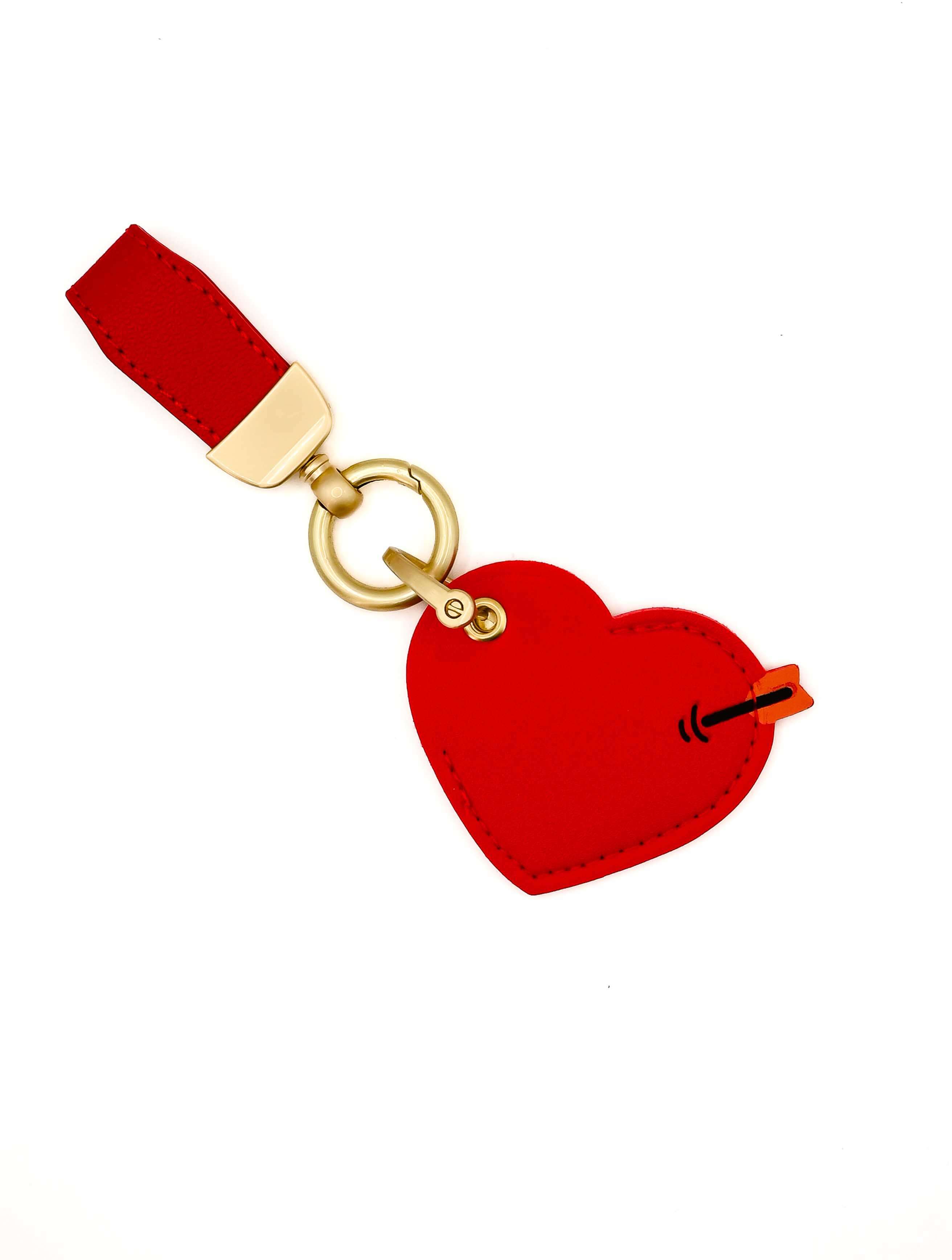 Faux Leather Key Chain/Bag Charm