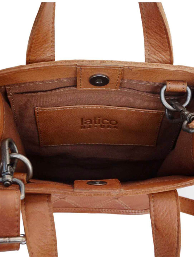 Latico Milo Crossbody in Cognac