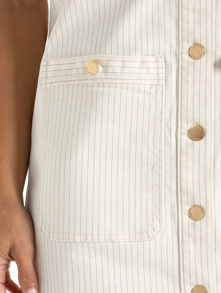 Liverpool Patch Pocket Shift Dress