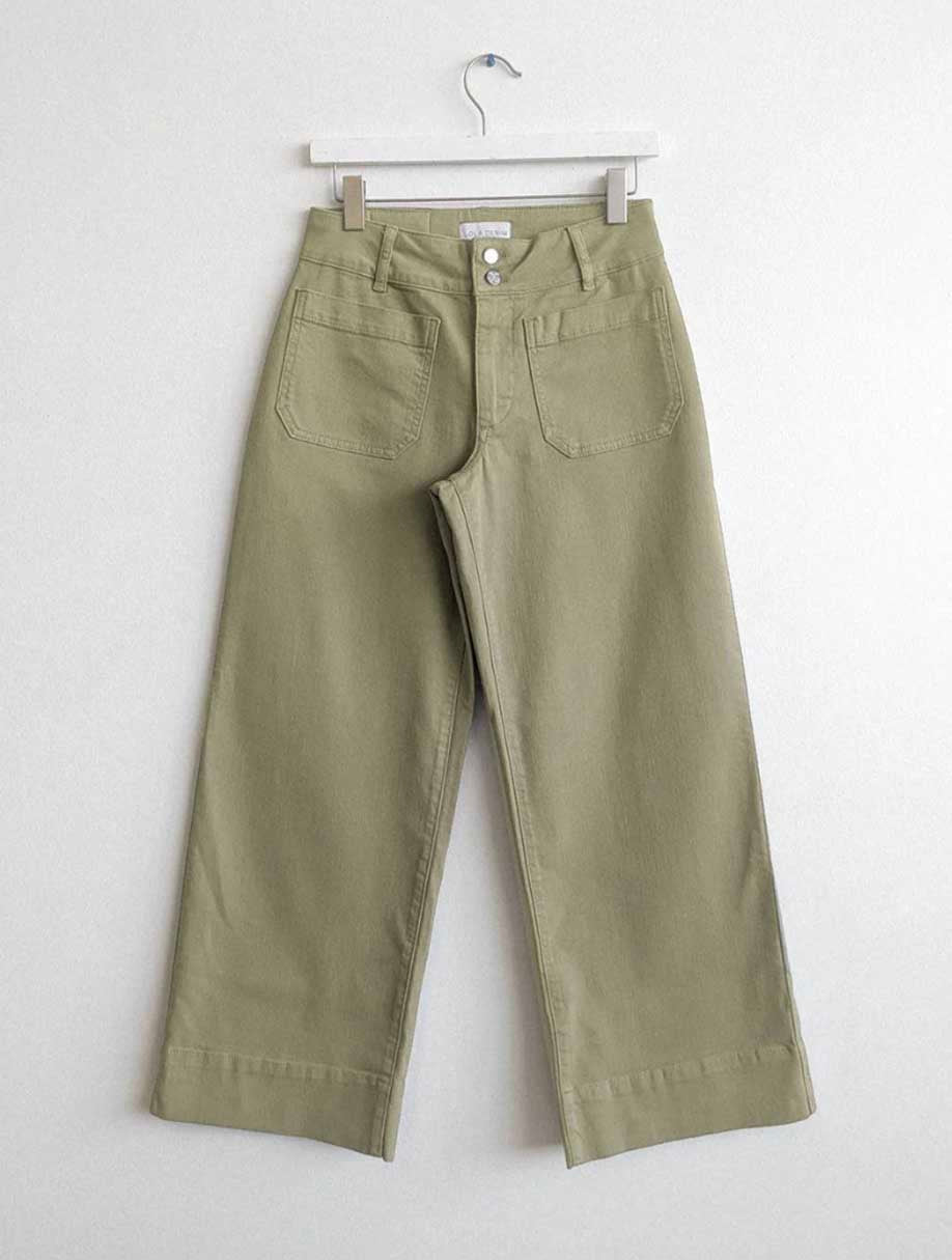 Lola Denim Colette High Rise Wide Leg Jeans