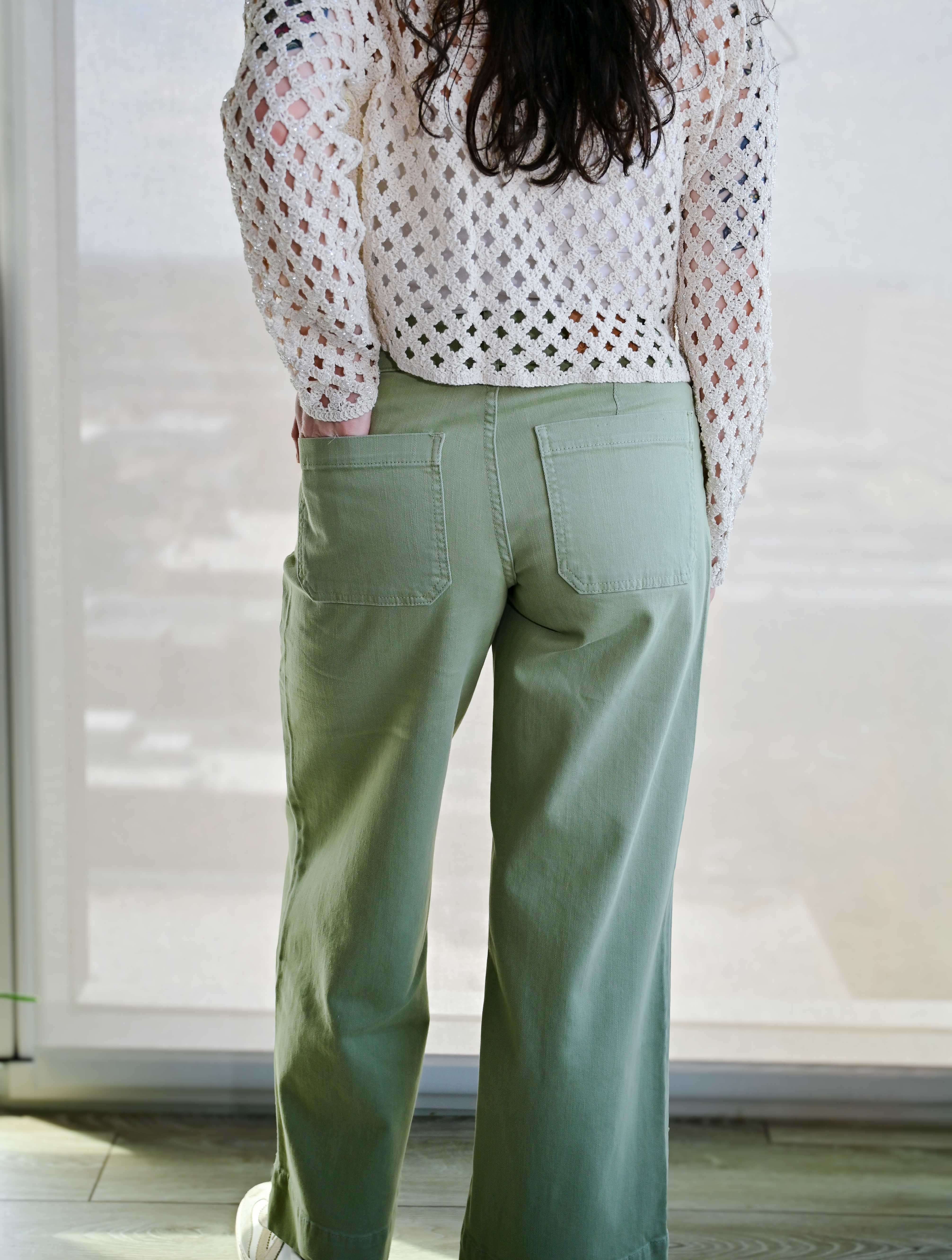Lola Denim Colette High Rise Wide Leg Jeans