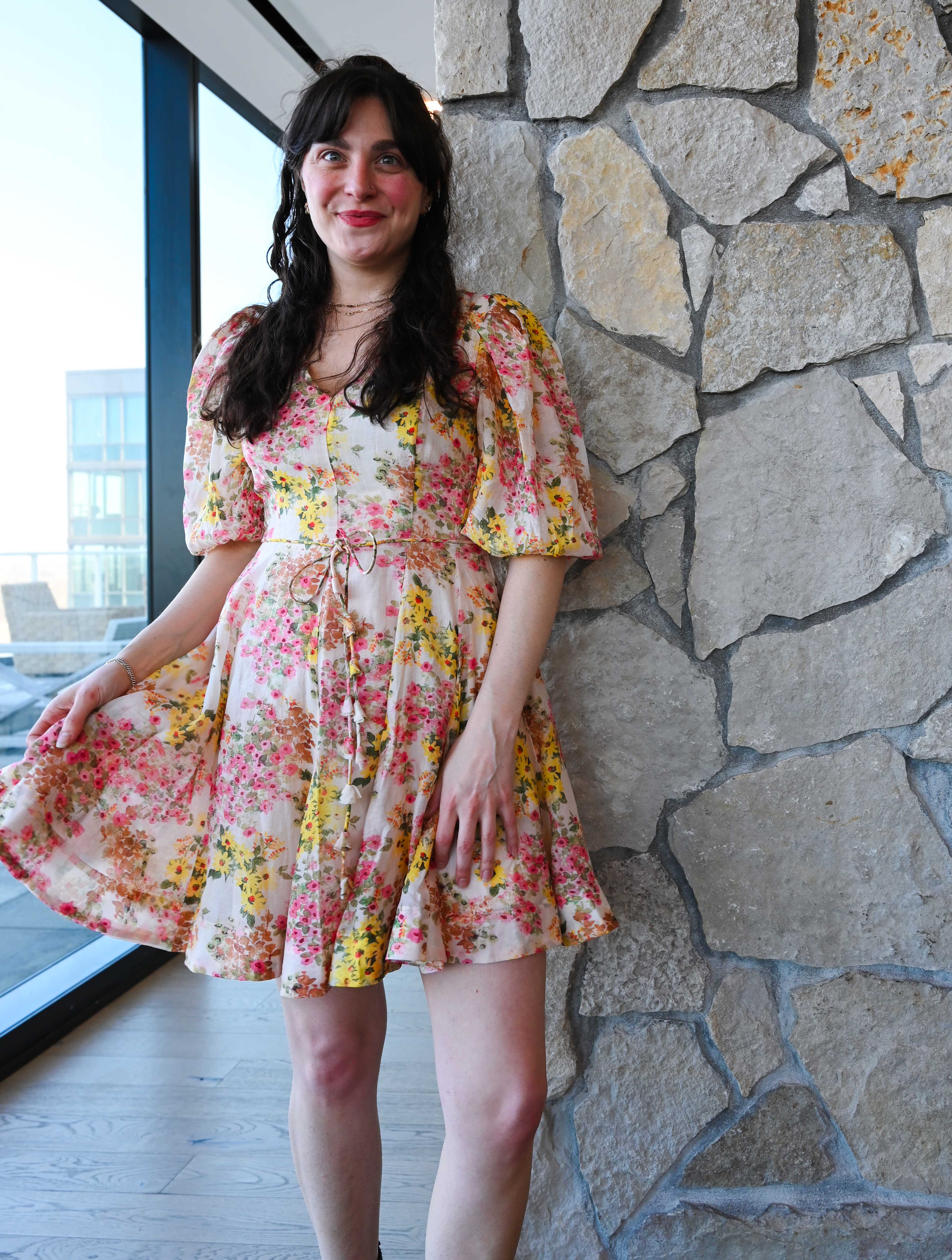 Alexis Belted Dress