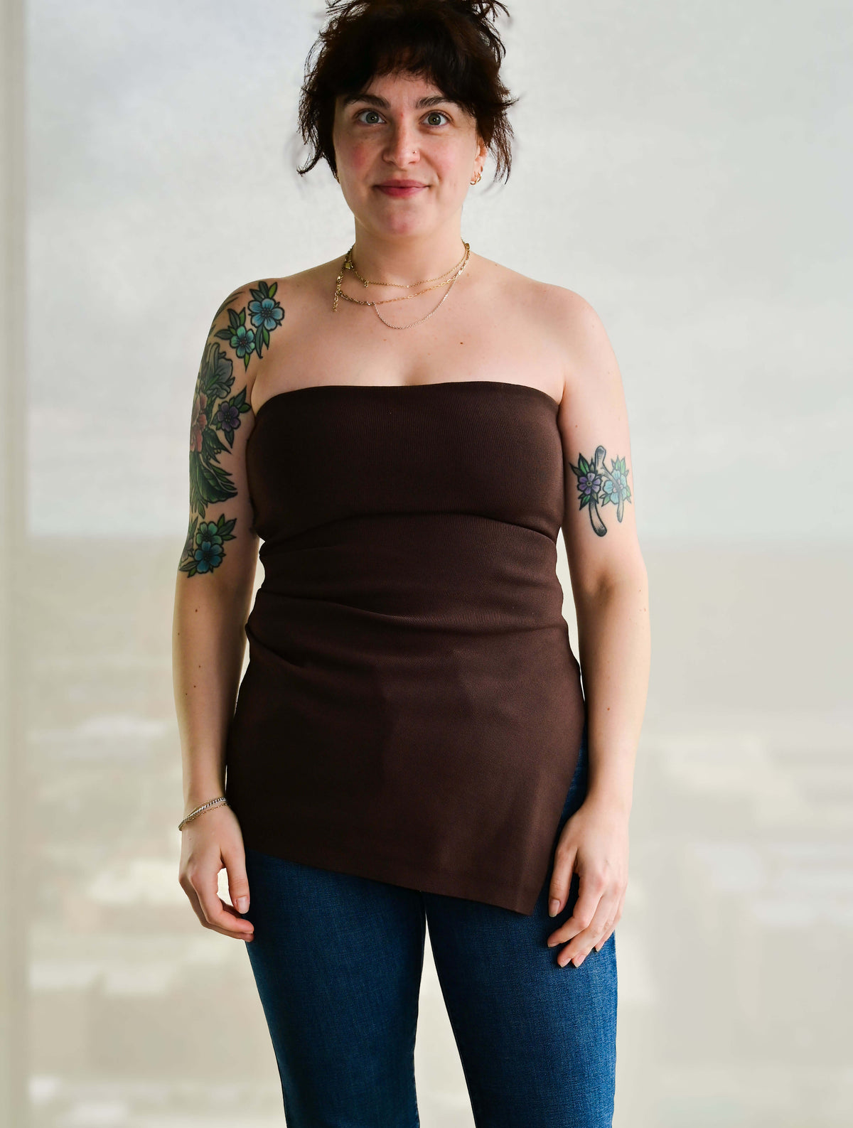 Jeanie Sleeveless Knit Top