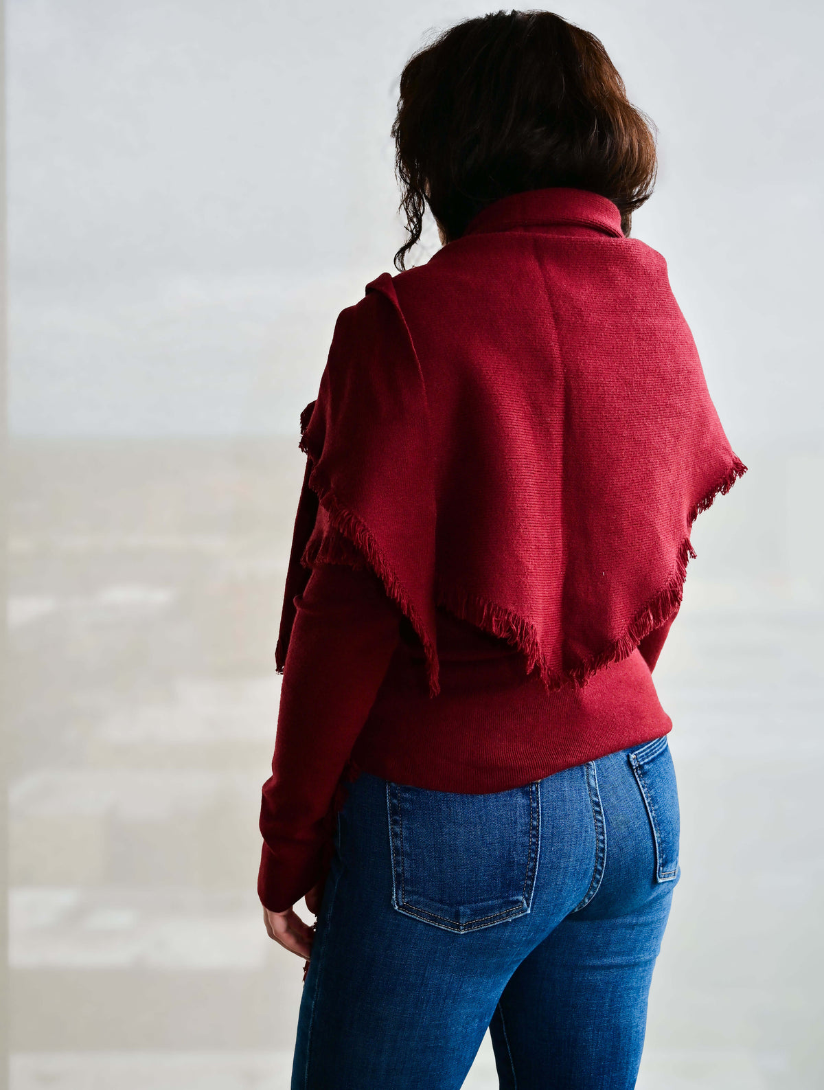 Murphy Scarf Sweater