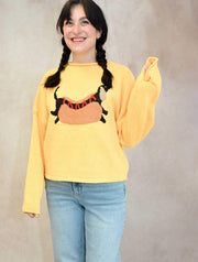 Hot Dog Sweater