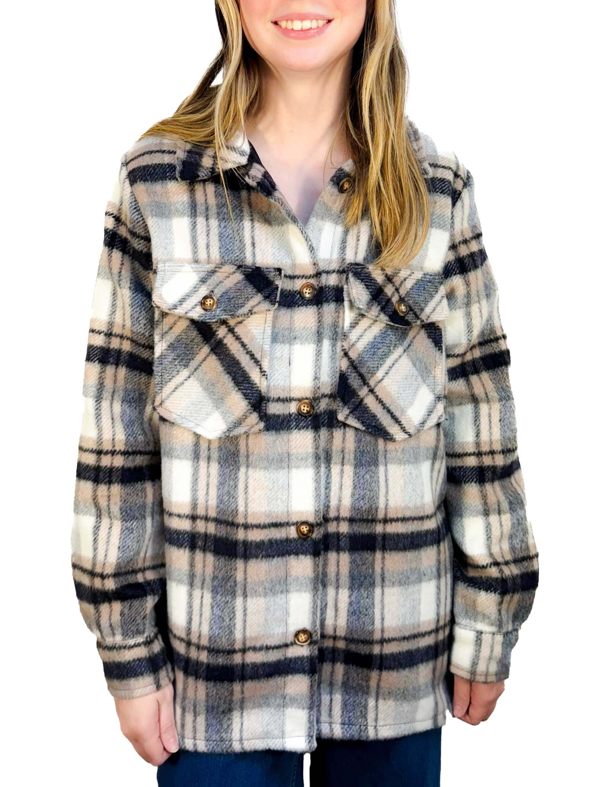 Lined Plaid Shacket