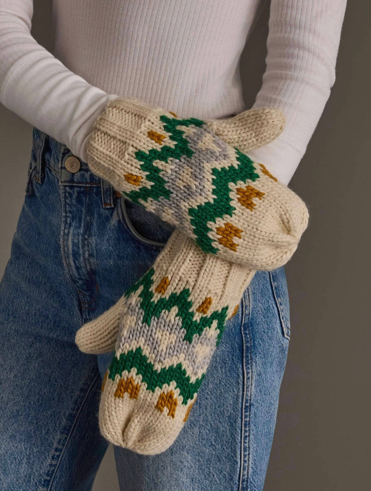 Pattern Mittens