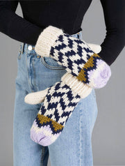 Chevron Mittens