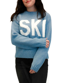 "Ski" Crew Neck Sweater