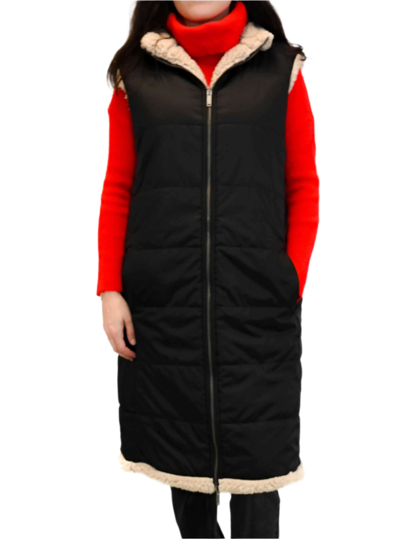 Leblanc Ladies Reversible Long Vest