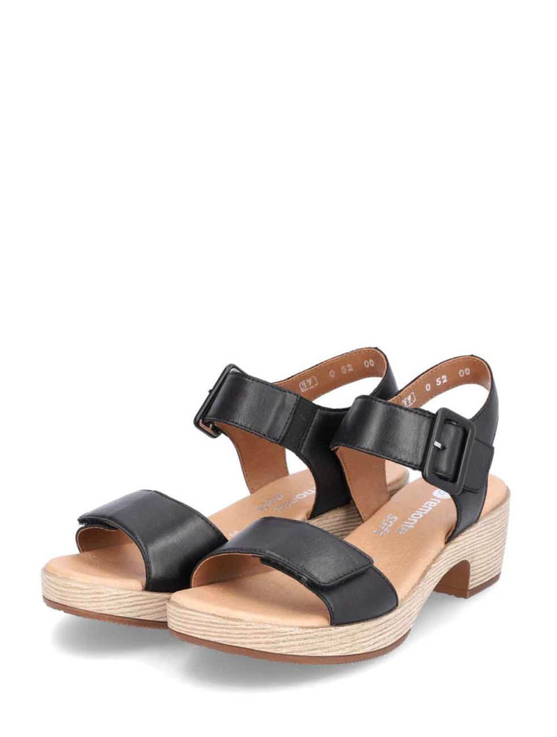 Remonte Jerilyn D0N52-00 Sandal in Black