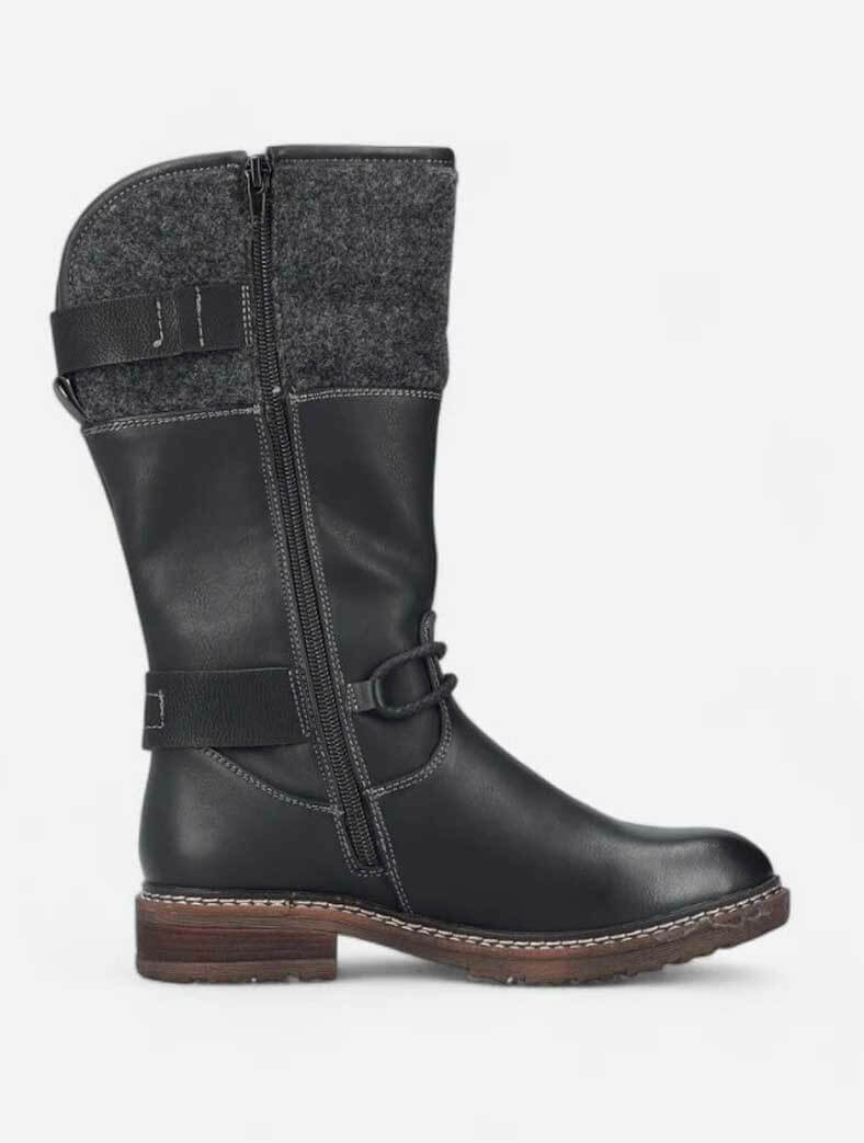 Rieker Dominika 74 Wool Panel Boot