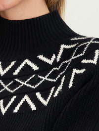 Fair Isle Sweater with Sequin Detail