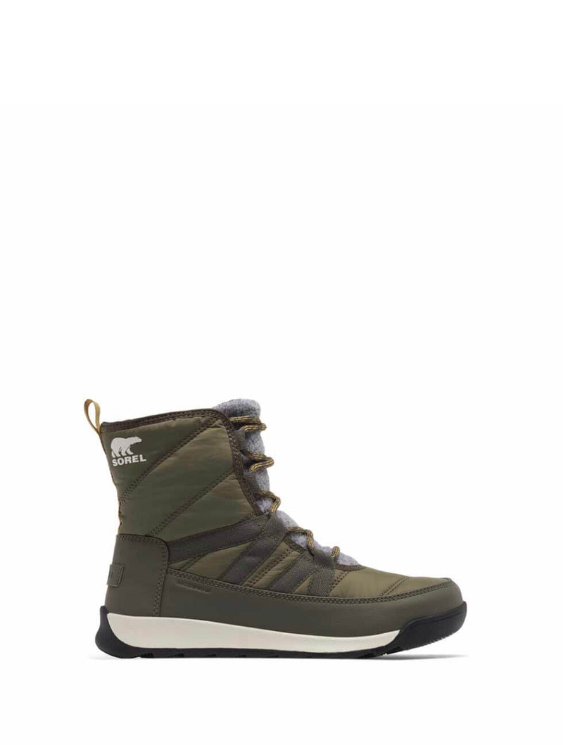 Sorel Whitney II Lace Boot in Stone Green/Black