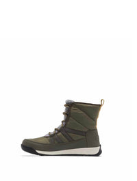 Sorel Whitney II Lace Boot in Stone Green/Black