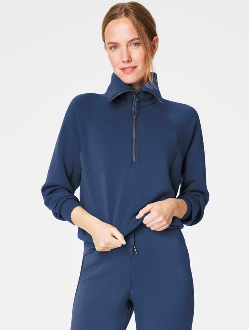 Spanx AirEssentials Half Zip Sweatshirt