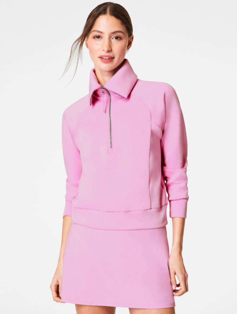 Spanx AirEssentials Half Zip Sweatshirt