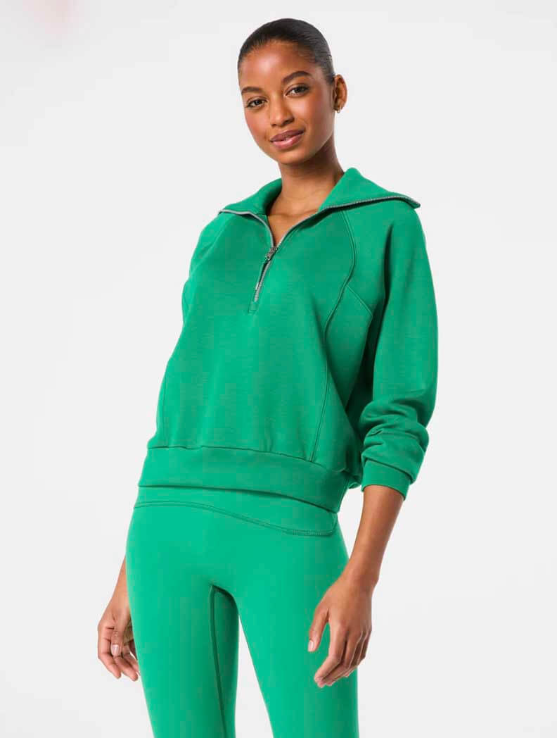 Spanx AirEssentials Half Zip Sweatshirt