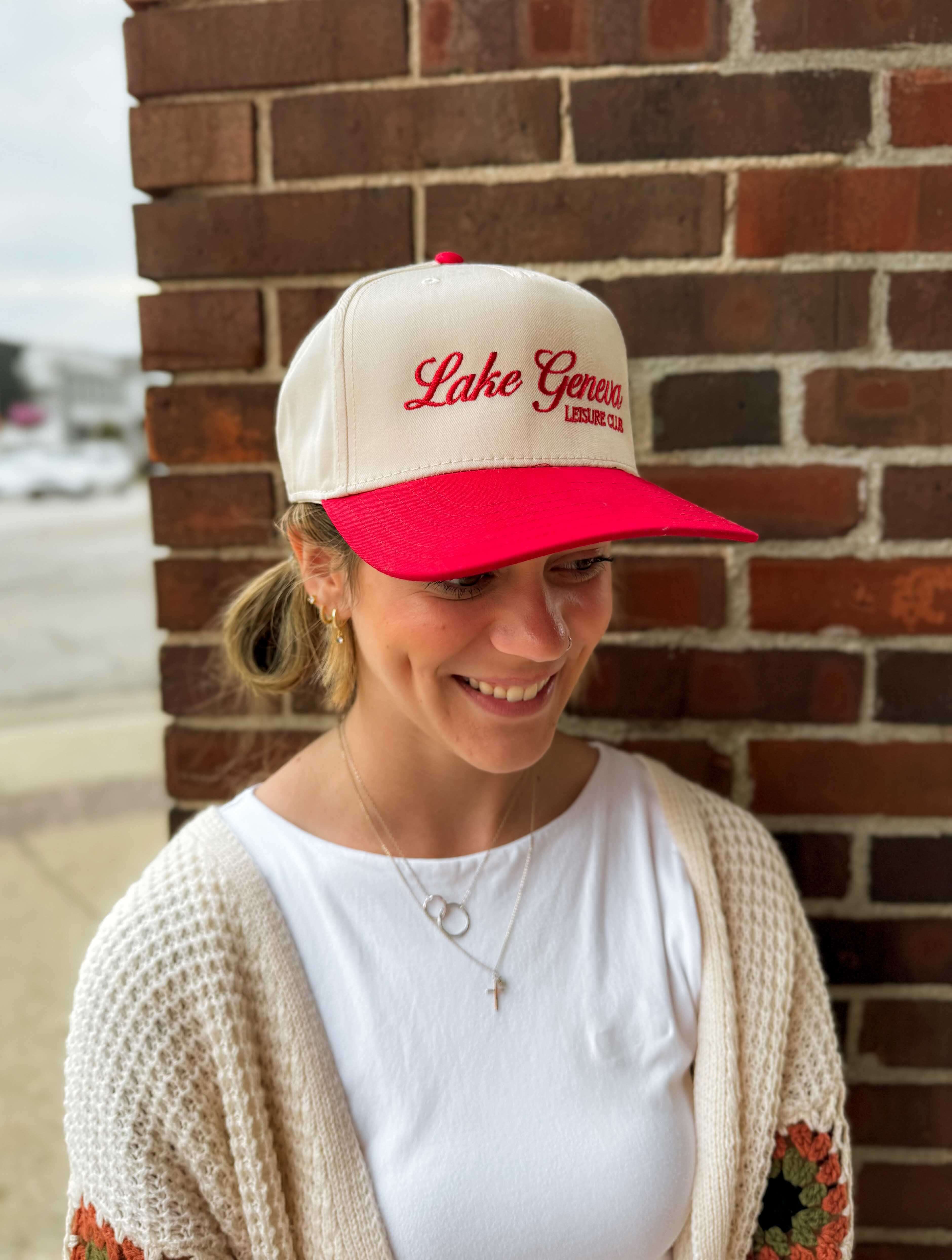 "Lake Geneva Leisure Club" Snapback Hat