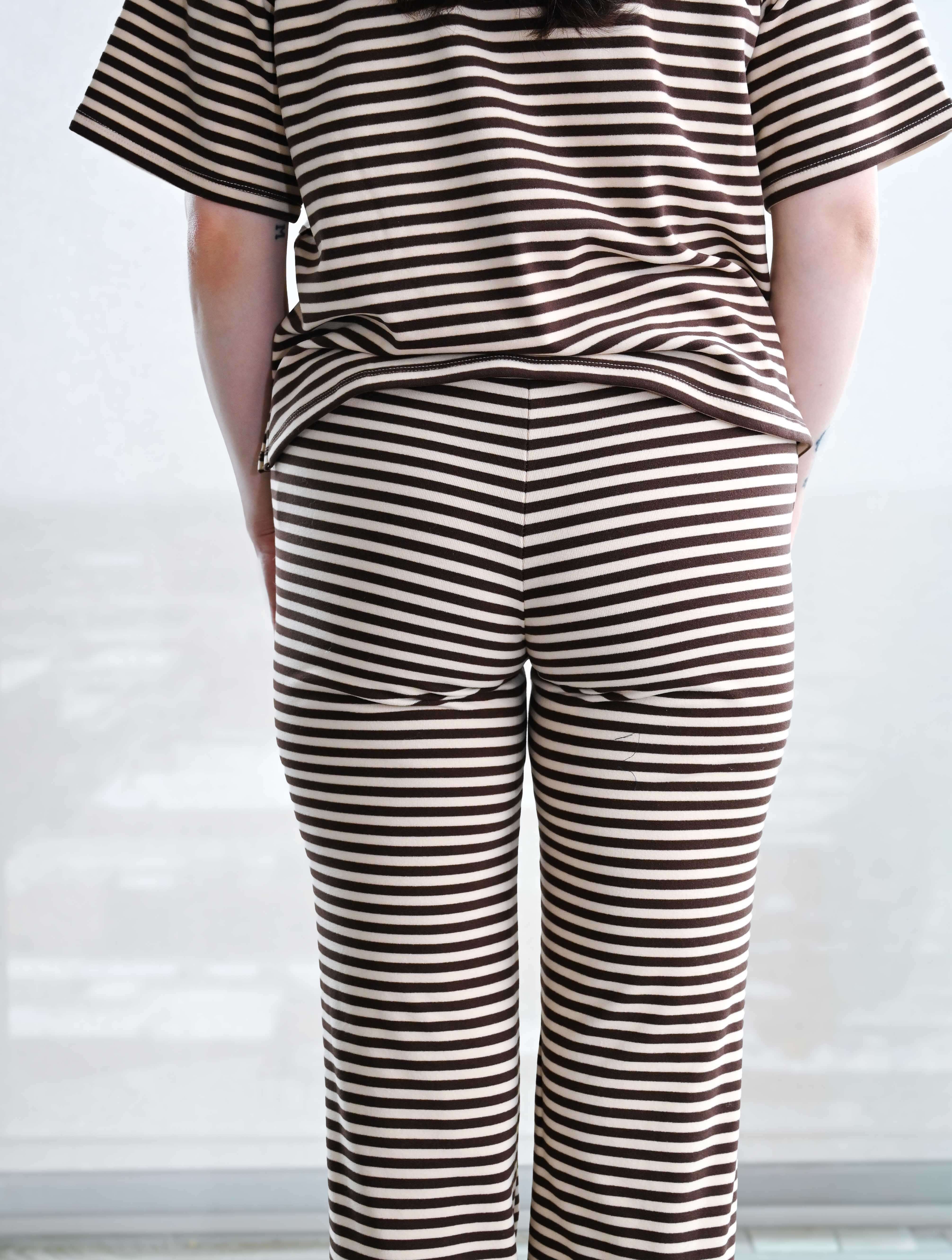 Striped Fleece Pants