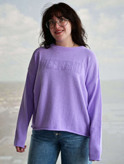 'Weekend' Crewneck Sweater