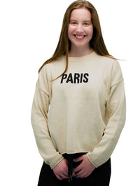 "Paris" Sweater in Camel/Black