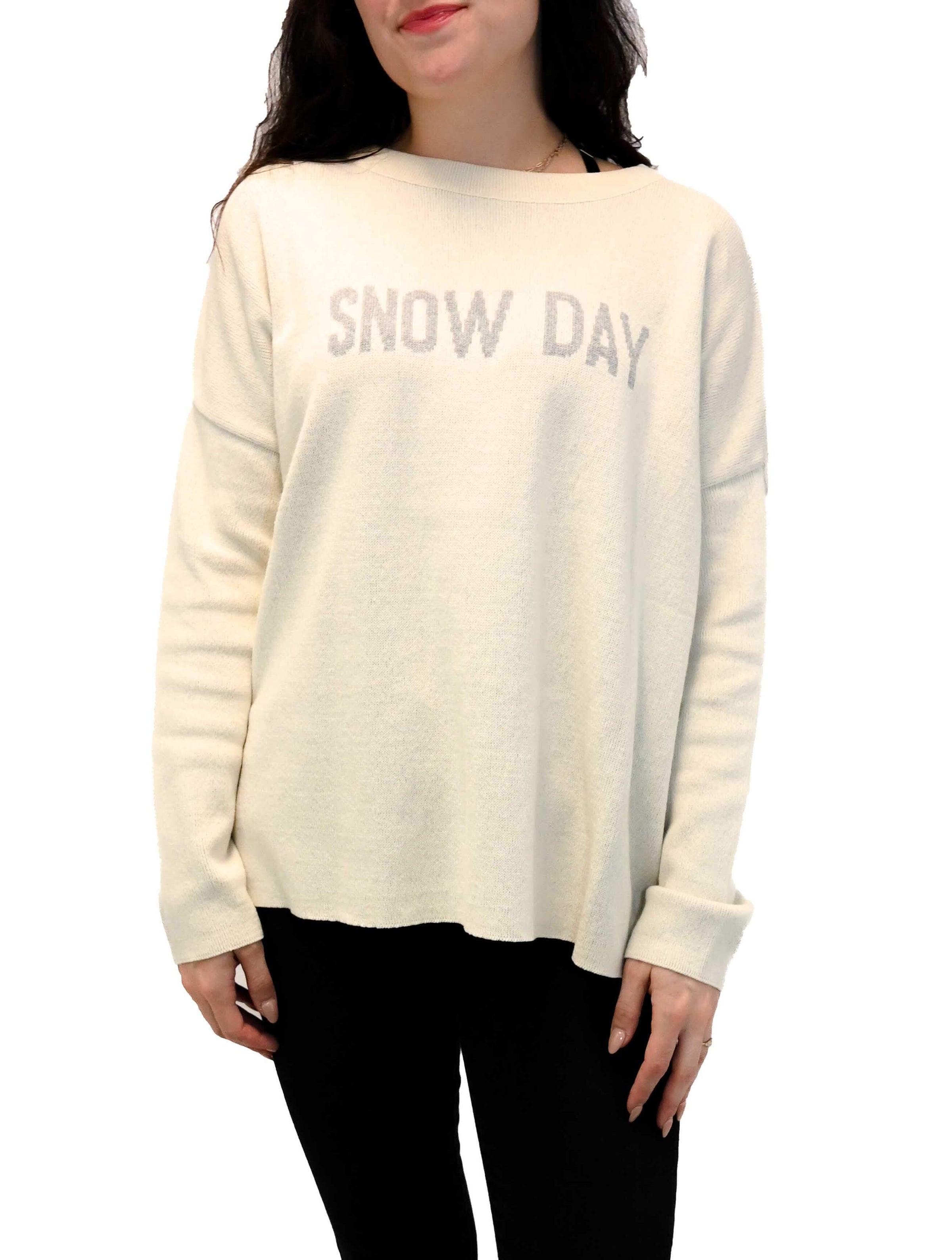 "Snow Day" Knit Sweater