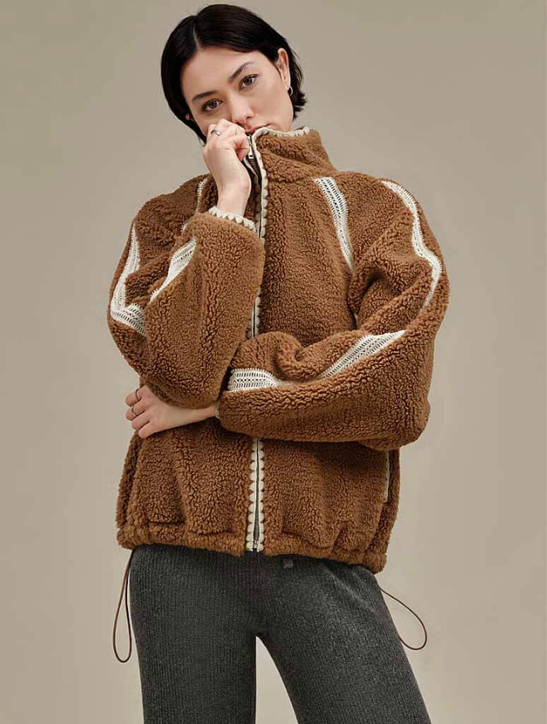 UGG UGGFLUFF Nikia Crochet Jacket