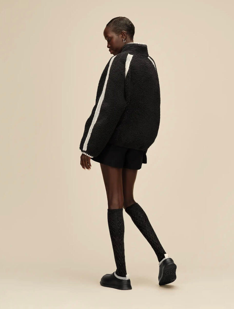 UGG Nikia Crochet UGGfluff Jacket