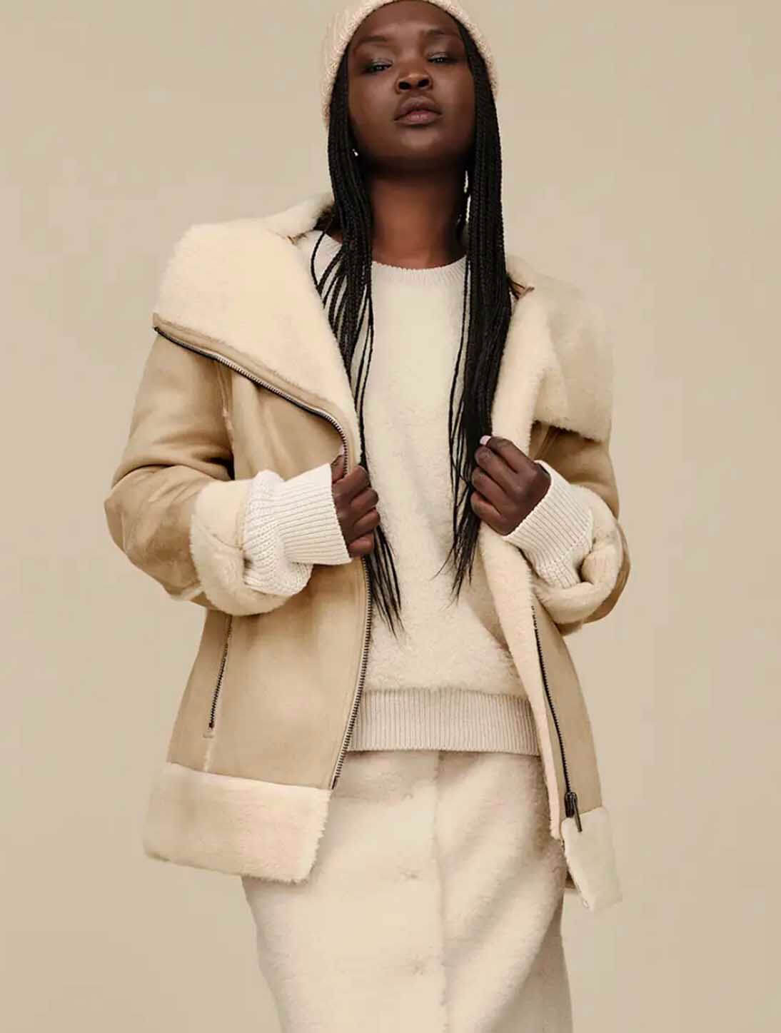 UGG Avelie LuxeFluff Jacket