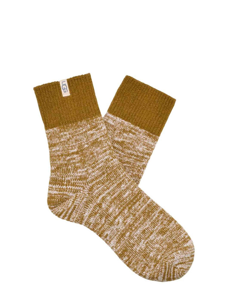 UGG Rib Knit Slouchy Quarter Sock