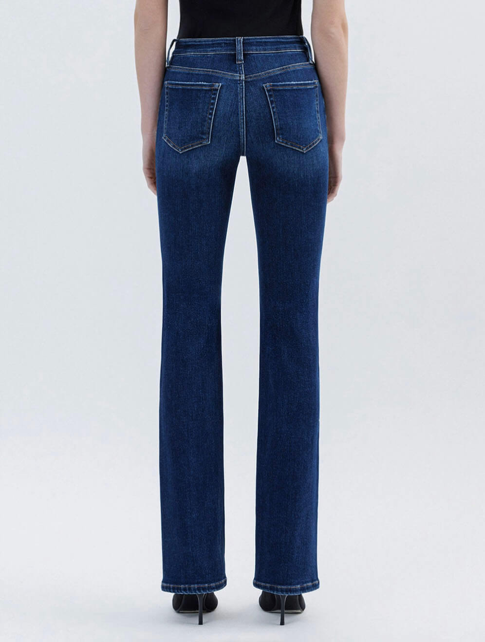 High Rise Bootcut Jeans