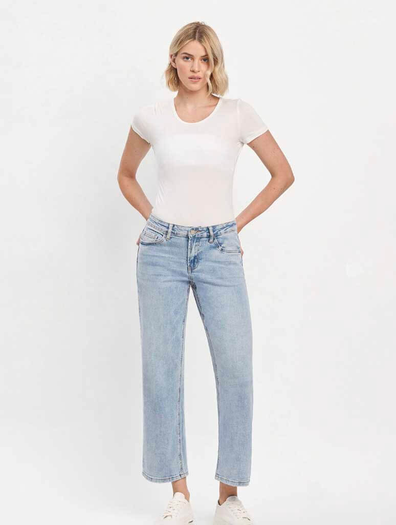 Vervet Leann Mid Rise Dad Jean