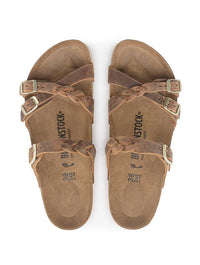 Birkenstock Franca Braid Sandal in Cognac