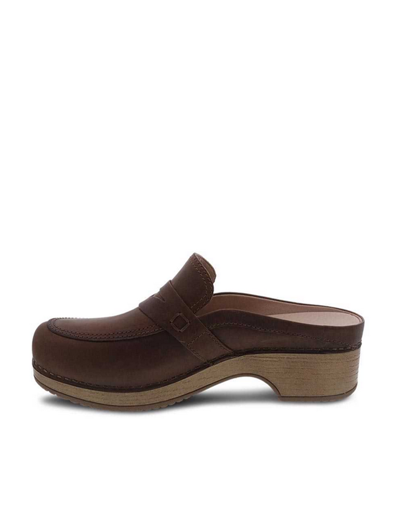 6763667750987-Dansko-Bel-Oiled-Pull-Up-Clog-inBrown