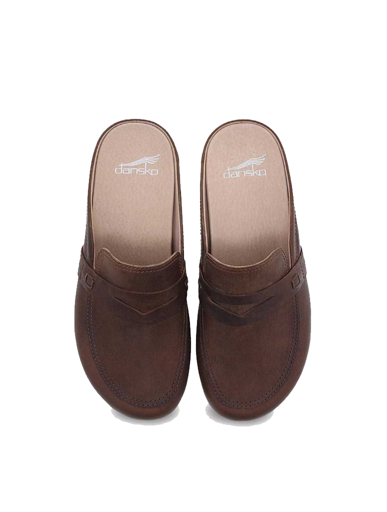 6763667750987-Dansko-Bel-Oiled-Pull-Up-Clog-inBrown