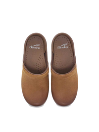 6763688591435-Dansko-Professional-Burnished-Suede-Clog-in-Tan