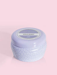 Capri Blue Lavender Printed Mini Tin in Volcano