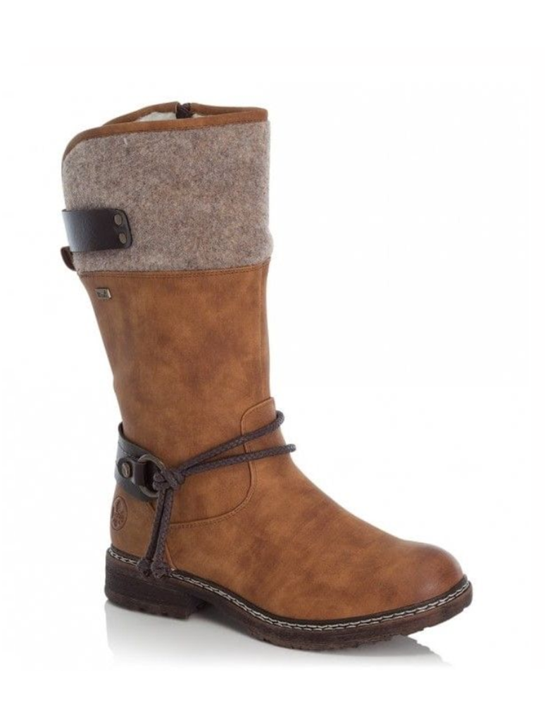 6642908889163-Rieker-Wool-Panel-Boot-in-Brown-Wood