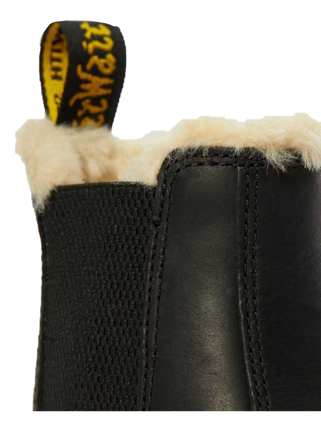 Dr. Martens 2976 Leonore Faux Fur-Lined Chelsea Boot