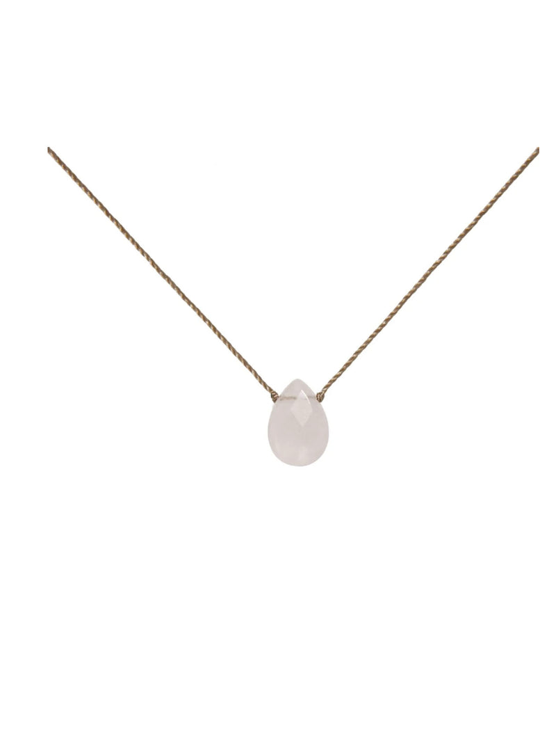 SoulKu Soul-Full of Light "Love" Necklace in Rose Quartz