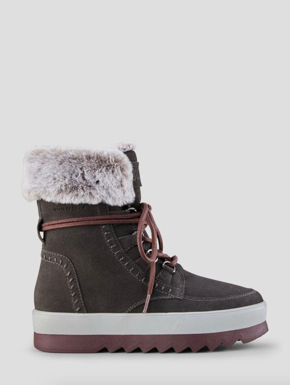 Cougar Vanetta Suede Mid Boot in Pewter (Final Sale)