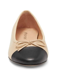 Jeffrey Campbell Arabesque Ballet Flat in Natural/Black 94698571