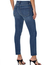 Liverpool Blocked Abby Ankle Skinny Jeans in Cedar Bluffs