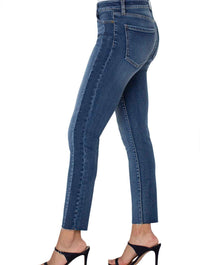 Liverpool Blocked Abby Ankle Skinny Jeans in Cedar Bluffs