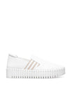 Silent D Becca Sneaker in White 840283621864