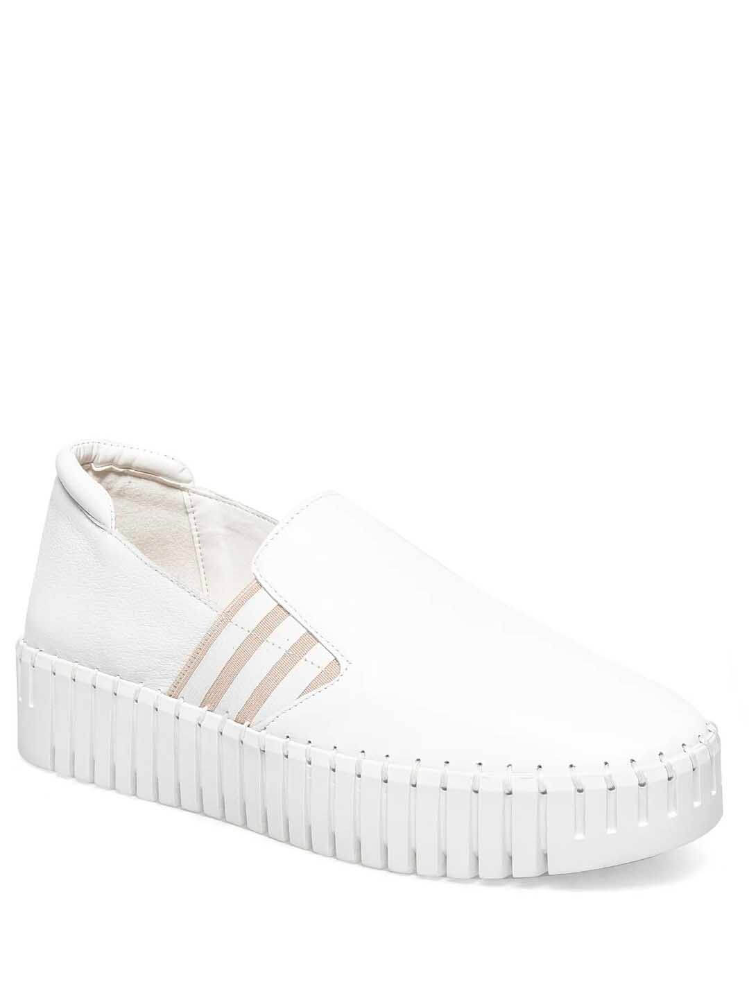 Silent D Becca Sneaker in White 840283621864