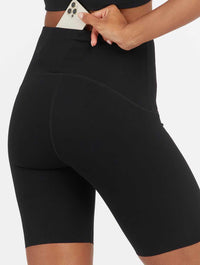 Spanx Booty Boost Biker Short in Very Black